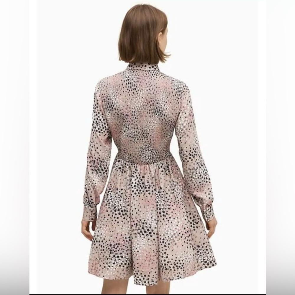 Kate Spade Soirée Dot Smocked Dress - Picture 3 of 13